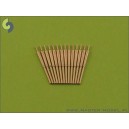 British 4in/45 (10.2 cm) QF HA Marks XVI  barrels