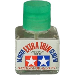 Tamiya Extra Liquid glue with brush