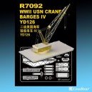 1/700 WWII US Navy Crane Barges IV