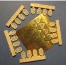 1/350 US Navy oval rafts medium size