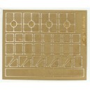 1/400 Perforated catwalk sections