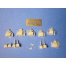 1/350 3'/50 open mount pieces per set