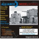 1/350 WWII USN 5 inch 38 Caliber Mk30 without Blast Bags