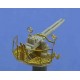 1/350 WWII USN 40mm Bofors Twin Mounted