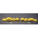 1/700 M26 Dragon tank transporter and tanks