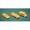 1/350 WWII German light trucks set