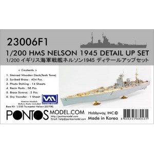 1/200 HMS Nelson Detail up
