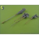 1/35 Schnellboot Typ S-100 armament gun barrels
