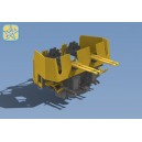 1/350 USN 40 mm Bofors Quad Mount Ver.2
