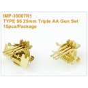 1/350 IJN Triple Mount 25mm AA Gun