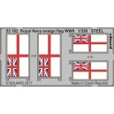 1/350 Royal Navy ensign flag