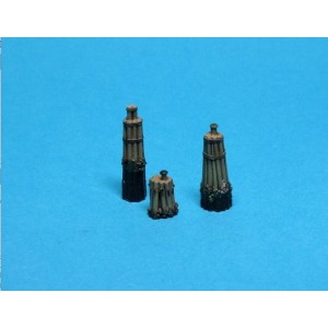  1/350 Assortment mooring dolphins 2