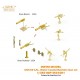 1/350 USN 50Cal. Machine Gun Set