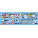 1/350 WWII USN Signal Flags - Large