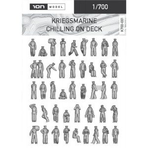 1/700 Kriegsmarine Crew