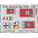 1/350 Bismarck flags
