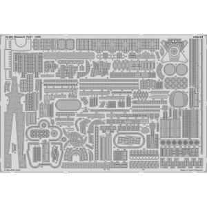 1/350 Bismarck part 1