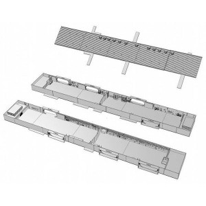1/350 USS Enterprise (CVN-65) Hangar with Vehicles