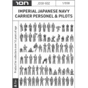 1/350 Imperial Japanese Navy Carrier Personel & Pilots