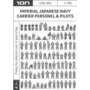 1/700 Imperial Japanese Navy Carrier Personel & Pilots