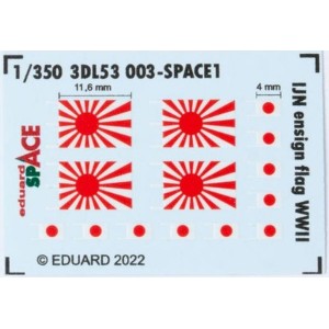 1/350 IJN ensign flag WW2