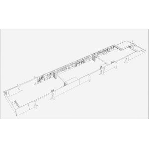 1/350 Hangar USS Nimitz(CVN-68) with Vehicles
