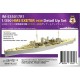 1/350 HMS Exeter 1939 Detail up set