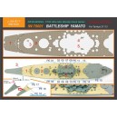1/700 Battleship Yamato Wooden Deck Set