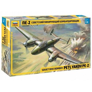 1/48 Soviet dive bomber Petlyakov Pe-2