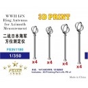 1/350 Antenas de anillo para medición de azimut