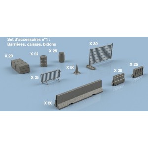 1/700 Accessory Set 1