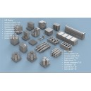 1/350 Assortment US Navy pallets & accessories