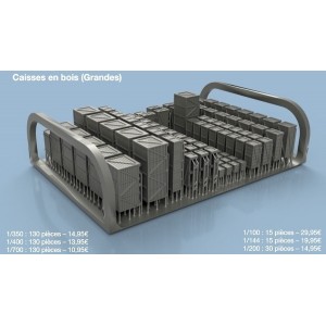 1/350 Wooden crates (Large)