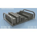 1/700 Wooden crates (Large)