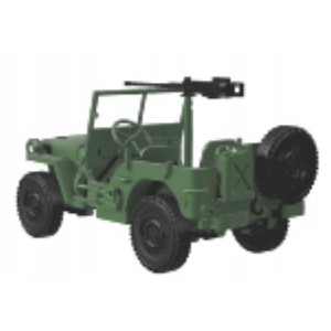1/700 Jeep Willys 12.7 Machine Gun