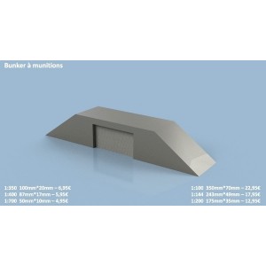 1/700 Ammunition Bunker