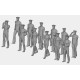 1/350 Sailors and Officers - Dress Uniform